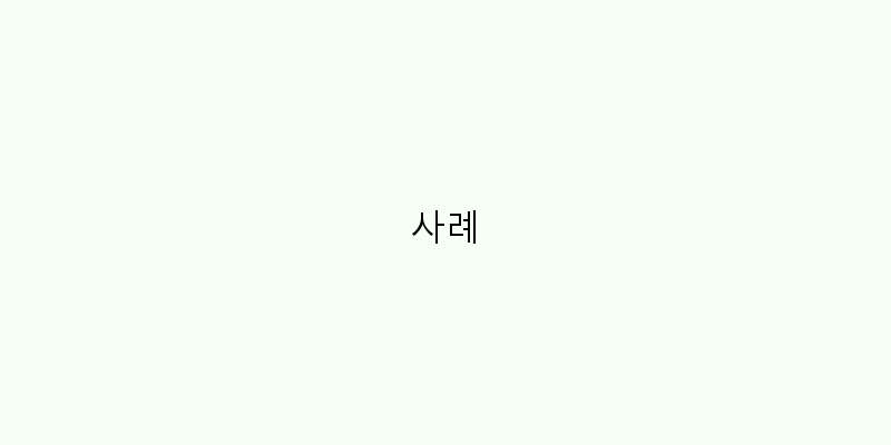 
  사례
 이미지