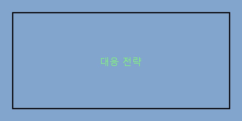 
  대응 전략
 이미지