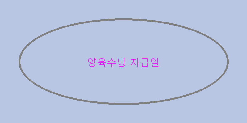 
  양육수당 지급일
 이미지
