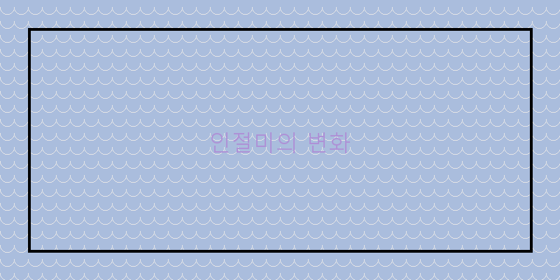 
  인절미의 변화
 이미지