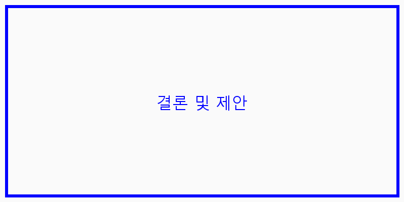 
  결론 및 제안
 이미지
