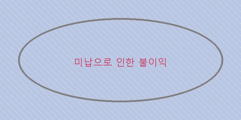 
  미납으로 인한 불이익
 이미지