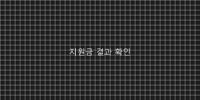 
  지원금 결과 확인
 이미지