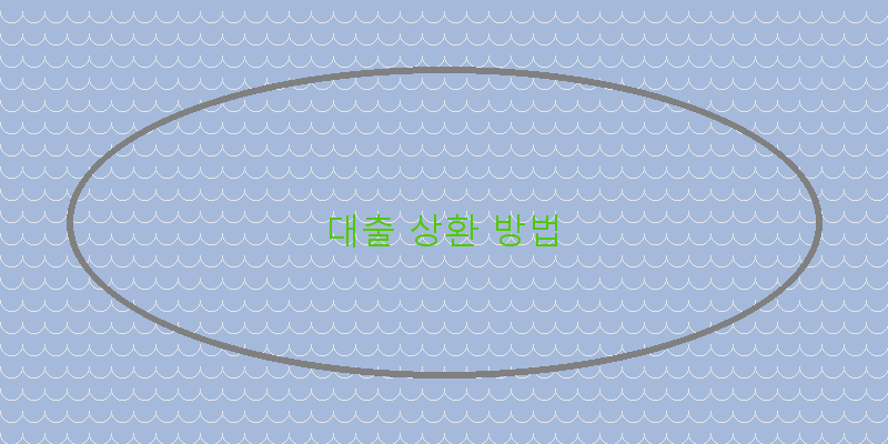 
  대출 상환 방법
 이미지