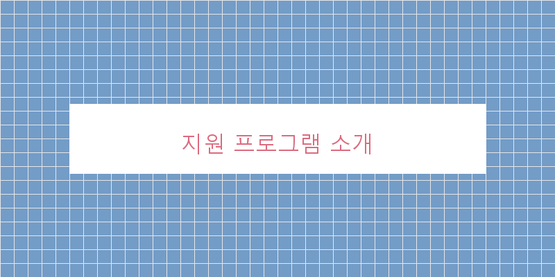 
  지원 프로그램 소개
 이미지