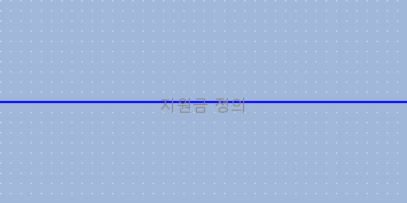 지원금 정의 이미지