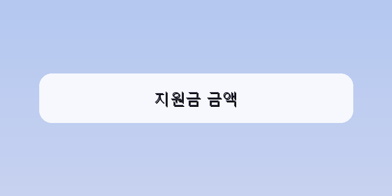 지원금 금액 이미지