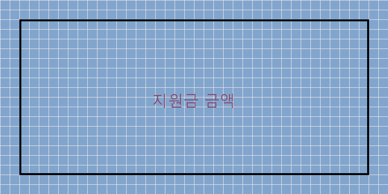 지원금 금액 이미지