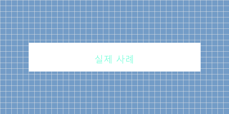 실제 사례 이미지