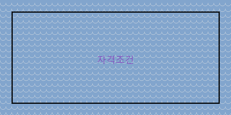 자격조건 이미지