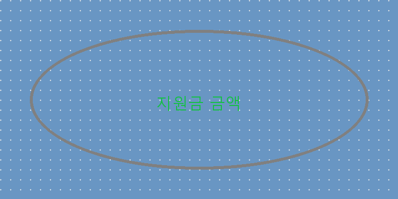 지원금 금액 이미지